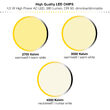Lustra moderna alama Aur 24K LED 4.5W/380lm/3000K, Ball HL 6-1659/1 Gold Orion